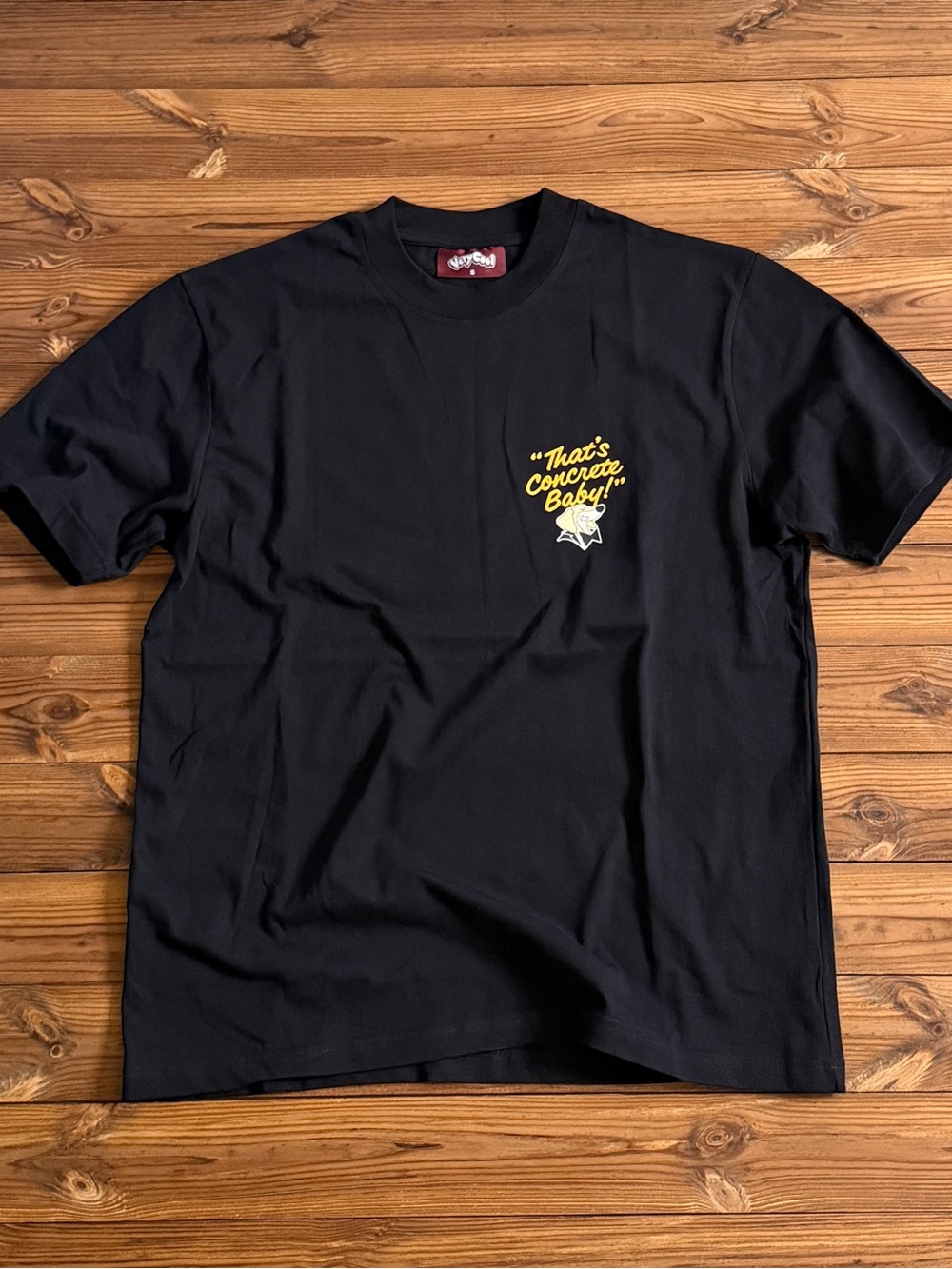 Cool Shirtz Cold Ones Very Cool black DOG CEMENT T-shirt Size S M L XL  NWOT